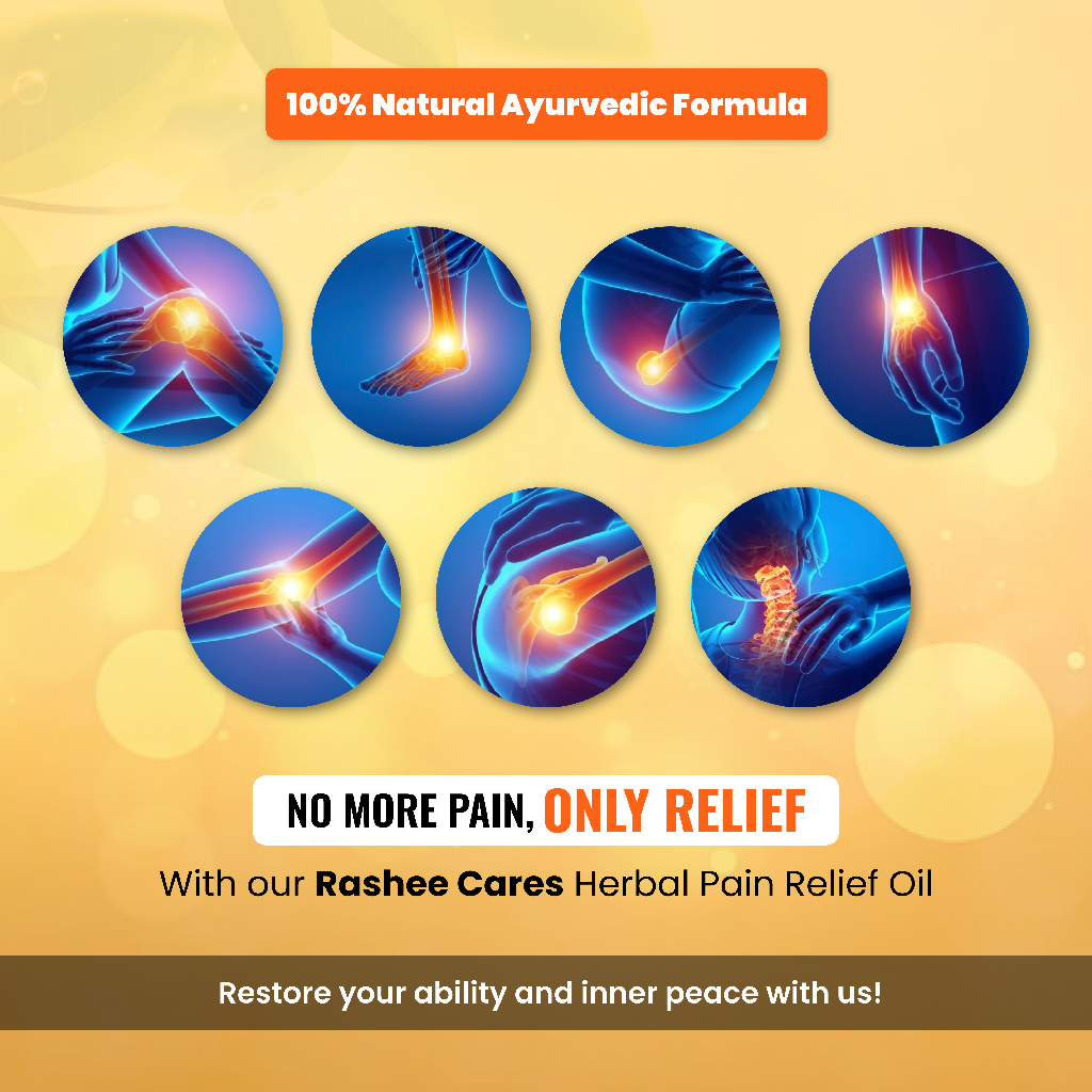 Rashee Cares Herbal Pain Relief Oil