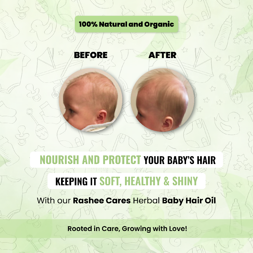 Rashee Cares Herbal Baby Hair Oil
