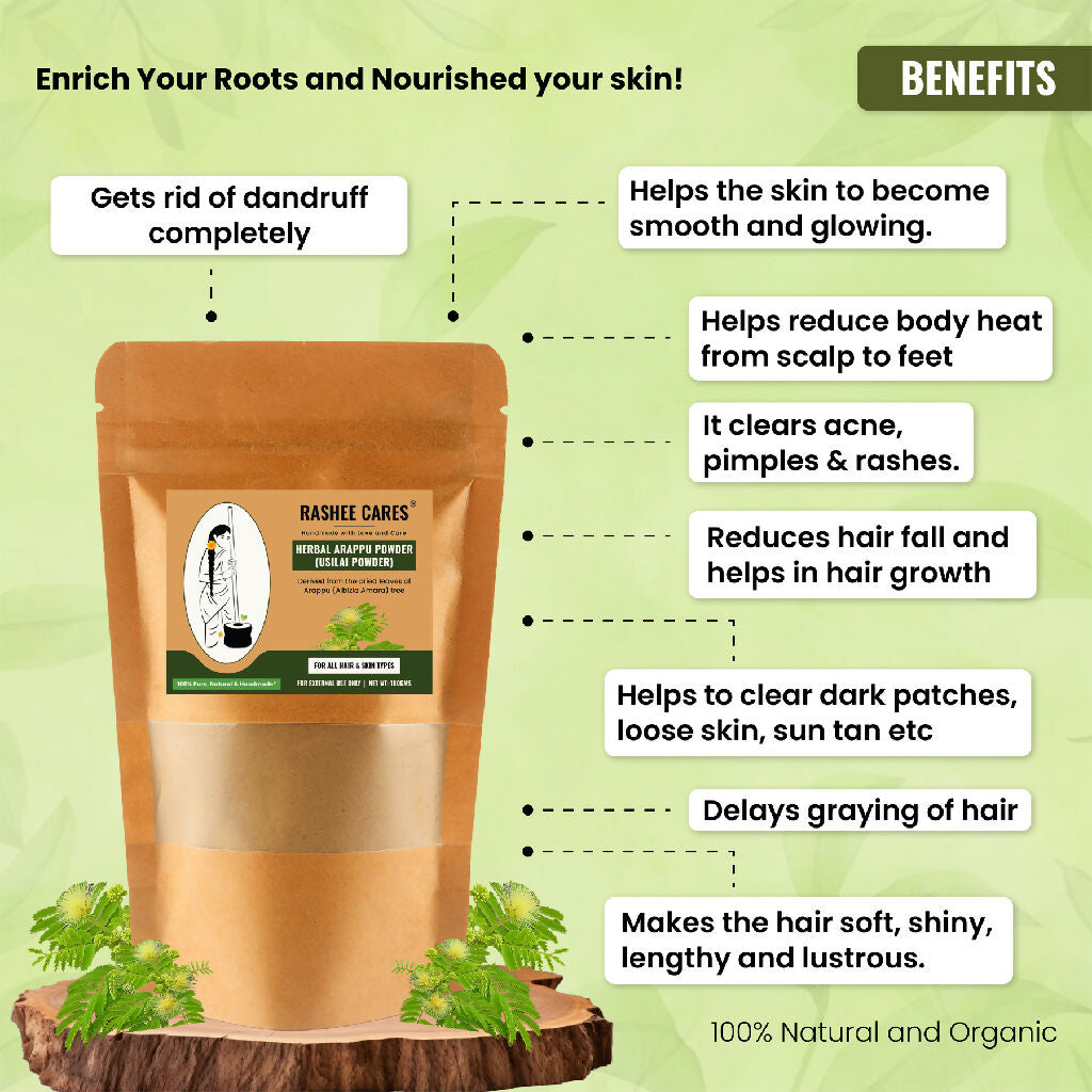 Rashee Cares Herbal Arappu Powder
