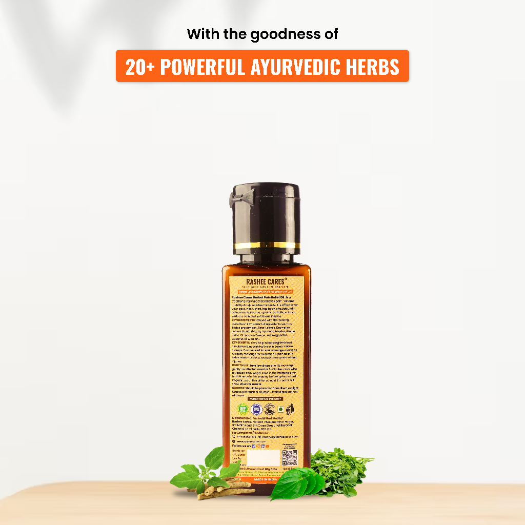 Rashee Cares Herbal Pain Relief Oil