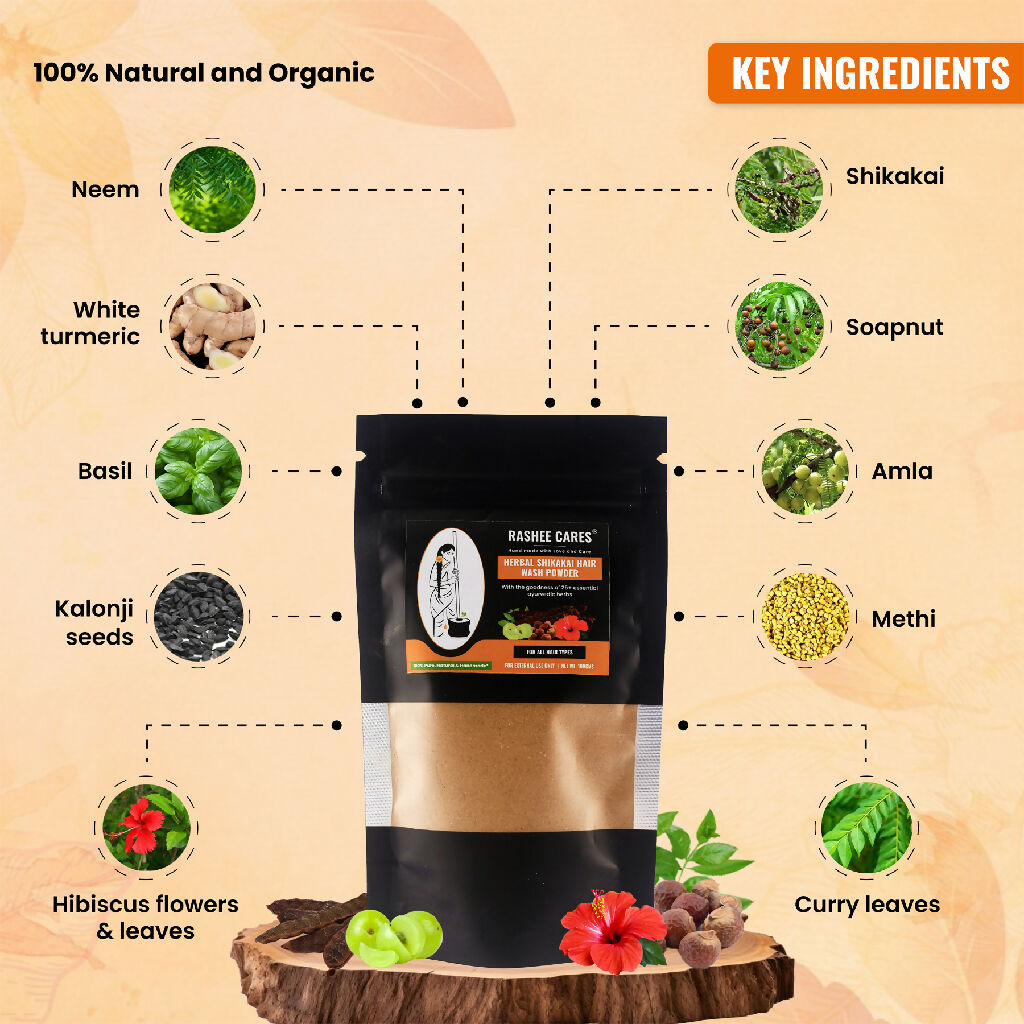 Herbal Shikakai Hair Wash Powder