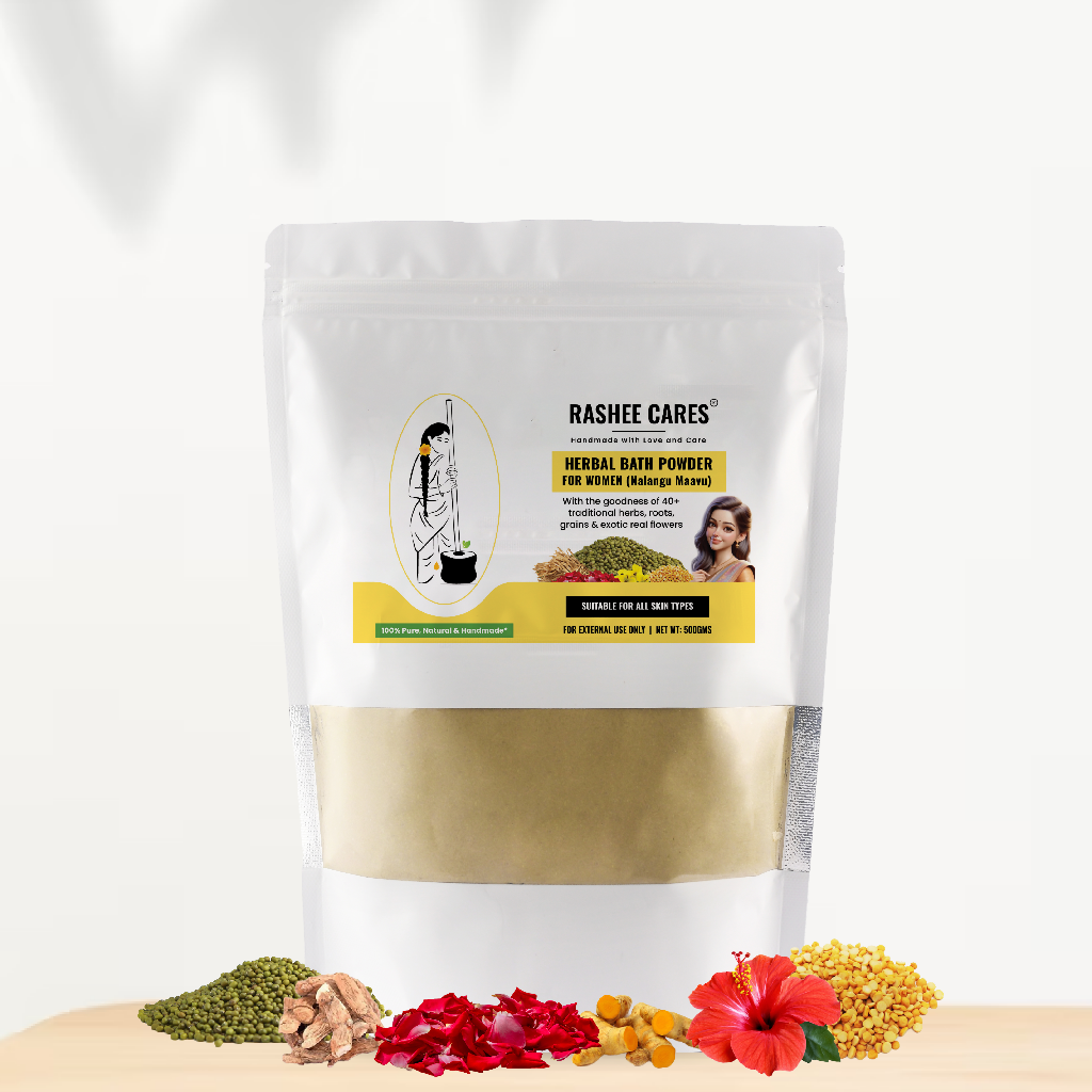 HERBAL BATH POWDER FOR WOMEN’S GLOWING SKIN!