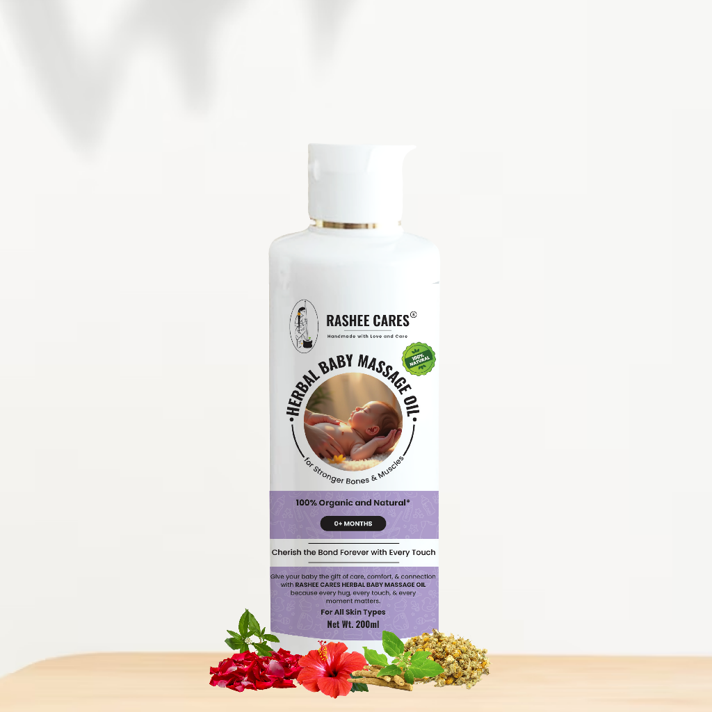 Herbal Baby Massage Oil