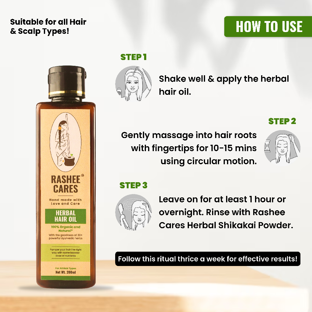 Rashee Cares Herbal Hair Oil